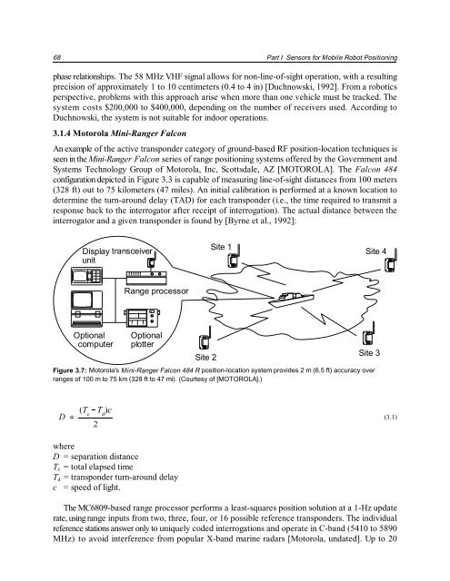 Sensors and Methods for Mobile Robot Positioning