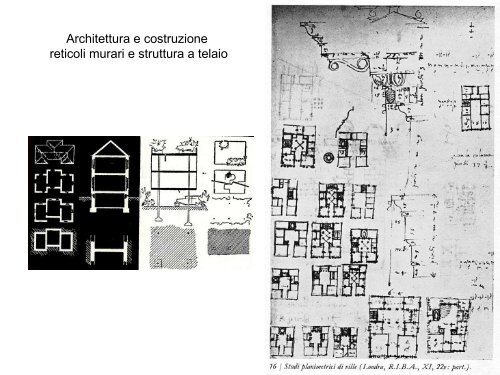 Architettura e costruzione reticoli murari - Luigifranciosini.com