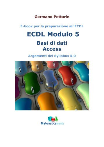 ECDL Modulo 5 - Lo shop di Matematicamente.it