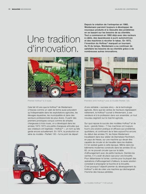 MAGAZINE - Weidemann GmbH