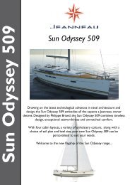 Sun Odyssey 509 - Jeanneau