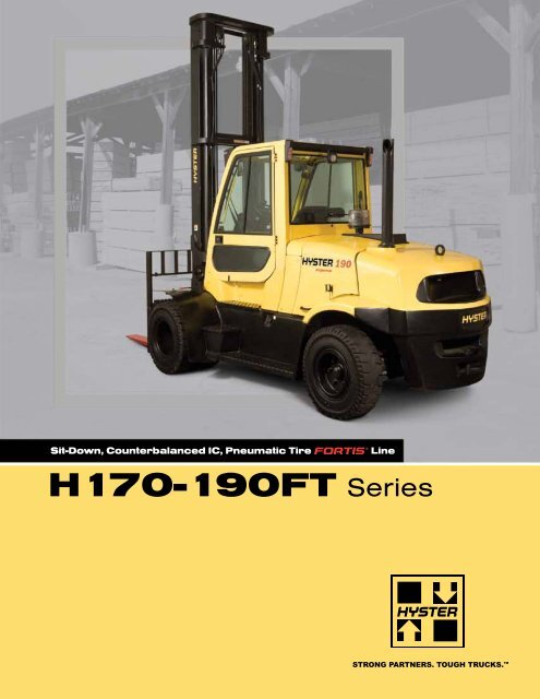 H170-190FT Series - Hyster Company