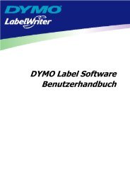 DYMO Label Software Benutzerhandbuch