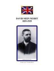 DAVID MEIN NESBIT 1855-1929 - CIBSE Heritage Group Website