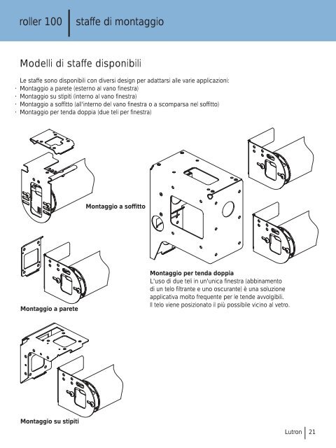 sistemi di oscuramento finestre |azionamento elettronico ... - Lutron