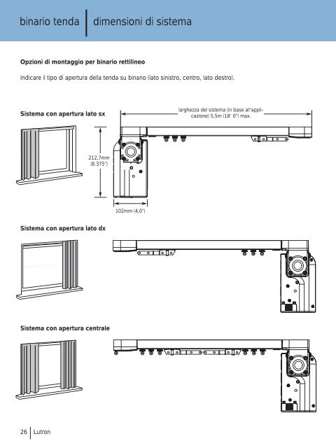 sistemi di oscuramento finestre |azionamento elettronico ... - Lutron