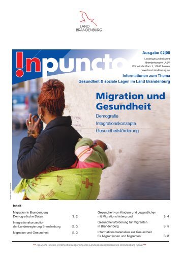 Migration und Gesundheit - Land Brandenburg