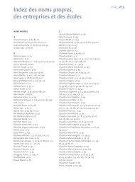 Index des noms citÃ©s - InSiglo