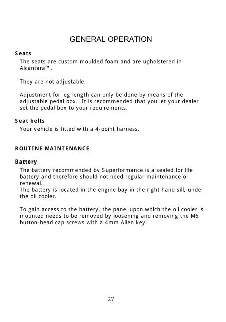 GT40 Owners Manual - Second Strike