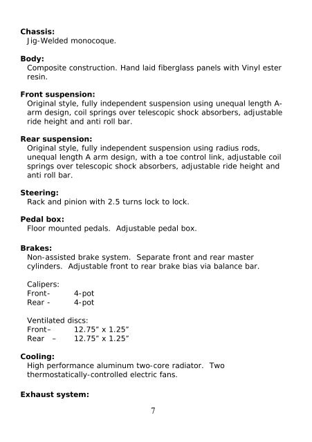 GT40 Owners Manual - Second Strike