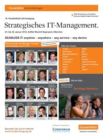 Strategisches IT-Management. - Alfabet