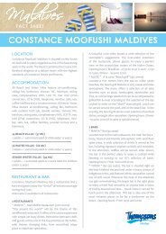 Constance Moofushi Maldives