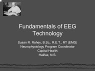 Fundamentals of EEG Technology - Canadian Neurological ...