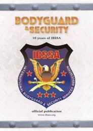 Bodyguard and Security / 1st Issue
