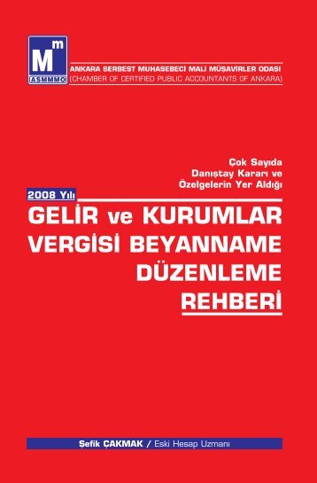 Gelir ve Kurumlar Vergisi Beyanname DÃ¼zenleme Rehberi - asmmmo