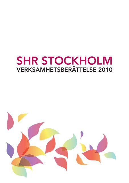 Verksamhetsberättelse 2010 - Visita