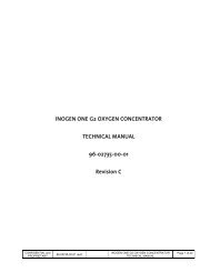 Inogen One G2 Technical Manual