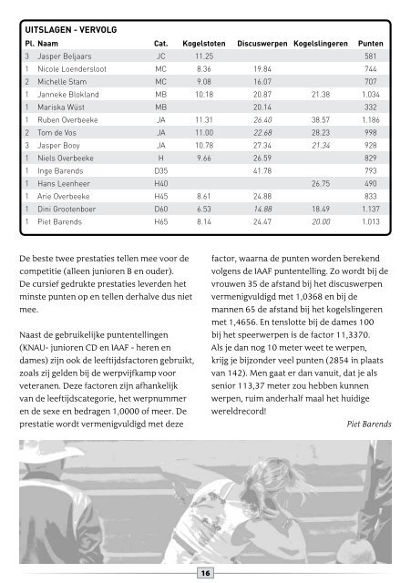 Sportkompas mei 2011 - Hercules Dordrecht