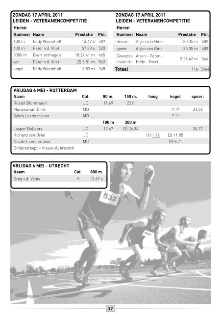 Sportkompas mei 2011 - Hercules Dordrecht