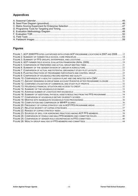 Participatory Evaluation of our 2008 - Action Against Hunger