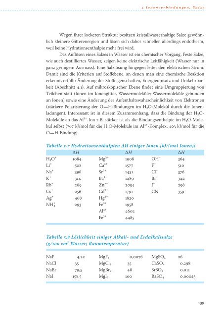 5 Ionenverbindungen, Salze - hep.info