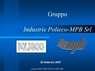 Industrie Polieco - M.P.B. - Mediobanca Ricerche e Studi S.p.A.