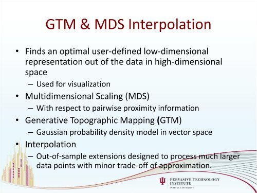 slides - Salsa Group - Indiana University