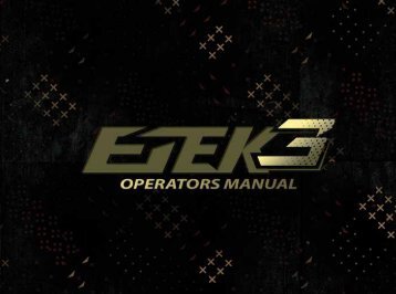 etek 3 manual - Paintball Advisor