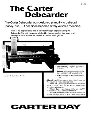 The Carter Debearder - Carter Day International, Inc.