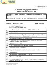 Set B - National Certification Examination for Energy Managers and ...