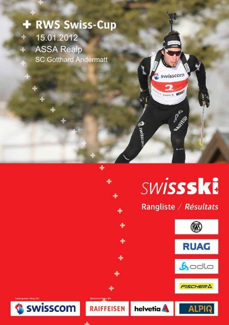 Rangliste - Swiss Ski KWO