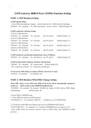 GSM Gateway 8888-8 Ports 32SIMs Function Setting - Linksz.net