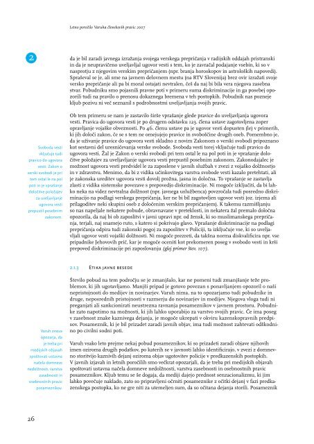 Letno poroÄilo Varuha Älovekovih pravic za leto 2007 (PDF)