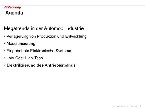 Megatrends in der Automobilindustrie und ihre Auswirkungen auf ...