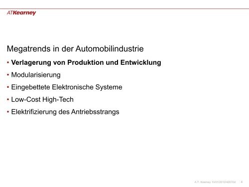 Megatrends in der Automobilindustrie und ihre Auswirkungen auf ...