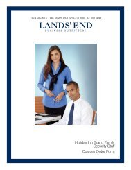 changing the way people look at work - Lands' End | Corporate ...