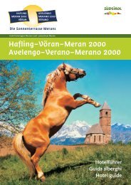 Hafling–Vöran–Meran 2000 Avelengo–Verano ... - Meraner Land