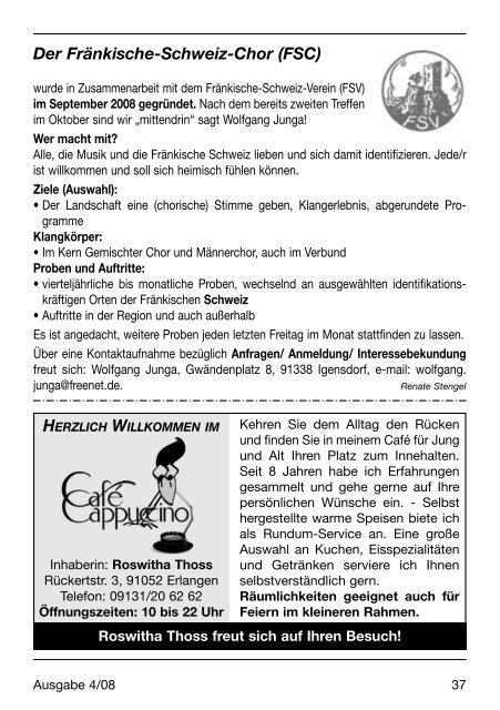 Herbst-Zeitlose Ausgabe 4-2008 (52 Seiten; 3