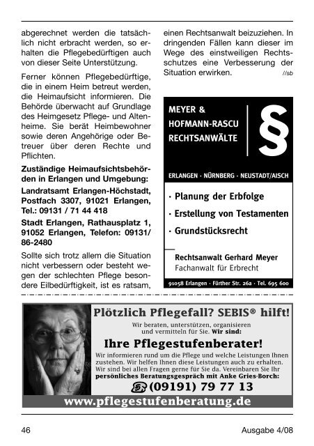 Herbst-Zeitlose Ausgabe 4-2008 (52 Seiten; 3