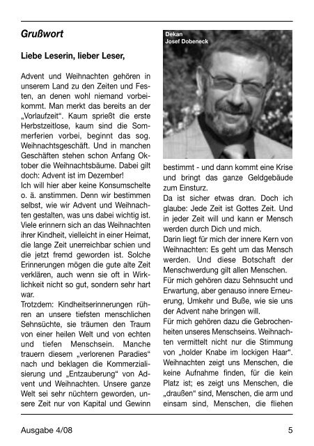 Herbst-Zeitlose Ausgabe 4-2008 (52 Seiten; 3