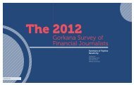 The 2012 Gorkana survey of financial journalists - Reynolds Center ...