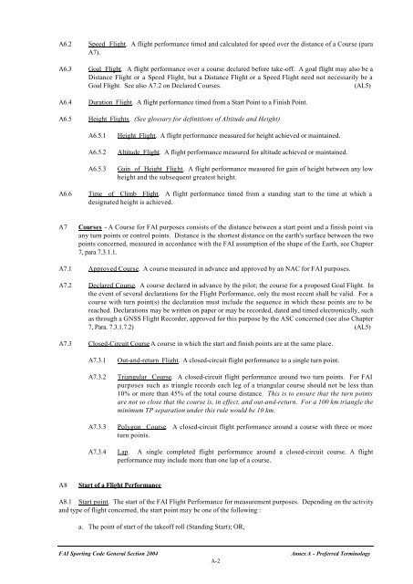 FAI Sporting Code - General Section - 2004 Edition - Pallo.net