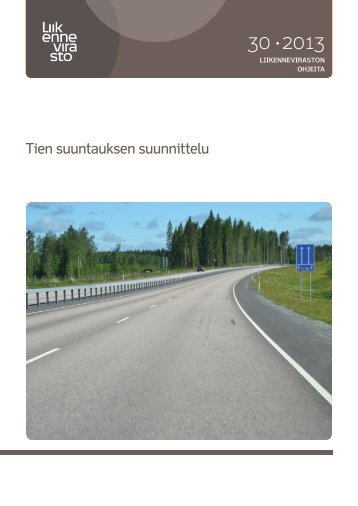 Tien suuntauksen suunnittelu - Liikennevirasto