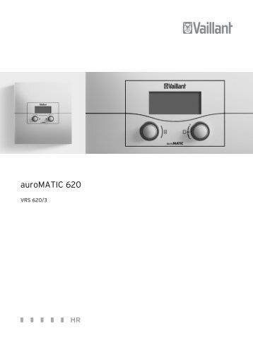 Upute za rukovanje auroMATIC620 3.pdf - Vaillant