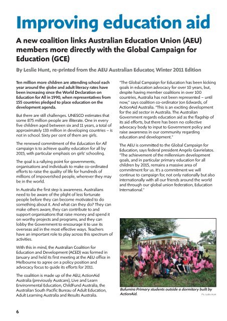 The Commonwealth Teachers' Group NEWSLETTER