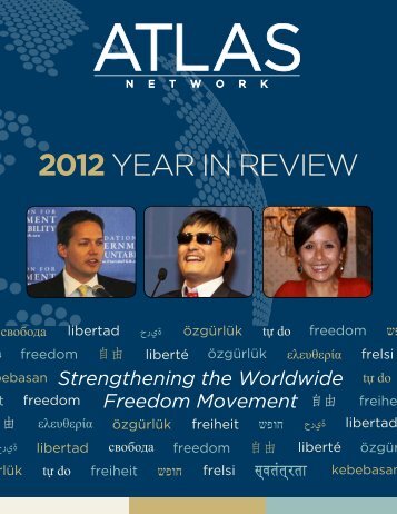 2012 Year in Review - Atlas Economic Research Foundation