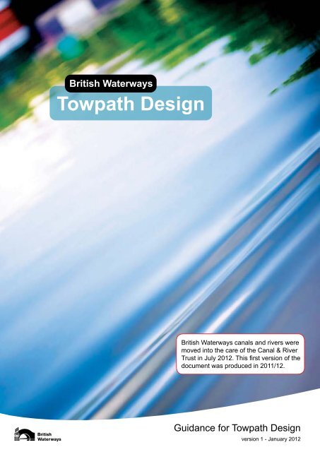 Towpath Design Guide - Canal & River Trust