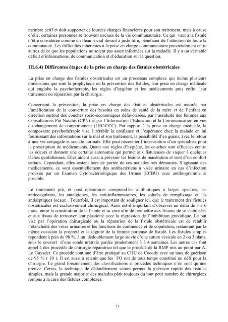 Evaluation du Projet Ã‚Â«Appui ÃƒÂ  la prÃƒÂ©vention et ÃƒÂ  la prise en charge ...