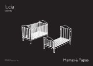 mamas and papas mpx travel system instruction manual