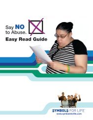 Say NO to Abuse. Easy Read Guide - CT.gov